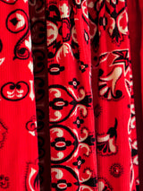 Bandana Printed Corduroy Skirt Bottom arcadeshops.com