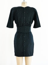 Thierry Mugler Belted Mini Dress Dress arcadeshops.com