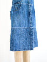 Chanel Quilted Denim Tank Dress Dress arcadeshops.com