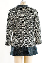 Pierre Cardin Space Age Tweed Tunic Top arcadeshops.com