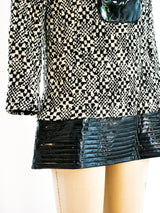 Pierre Cardin Space Age Tweed Tunic Top arcadeshops.com