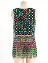 Beaded Fringe Vest Top arcadeshops.com