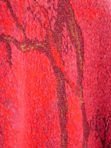 Kenzo Fur Fringed Sleeved Poncho Top arcadeshops.com