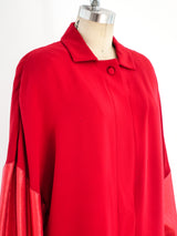 Ferragamo Red Shirt Dress Dress arcadeshops.com