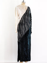 Geoffrey Beene Black and White Stripe Dress Dress arcadeshops.com