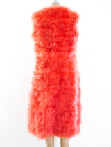 Bill Tice Feather Vest Jacket arcadeshops.com