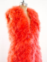 Bill Tice Feather Vest Jacket arcadeshops.com