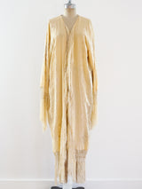 Silk Piano Shawl Duster Jacket arcadeshops.com