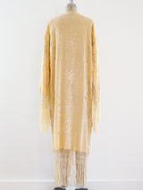 Silk Piano Shawl Duster Jacket arcadeshops.com