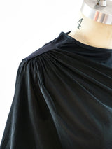 Issey Miyake Asymmetrical Draped Jersey Tunic Top arcadeshops.com