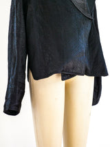 Chloe Deco Inspired Satin Jacket Jacket arcadeshops.com