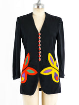 Moschino Butterfly Applique Jacket Jacket arcadeshops.com
