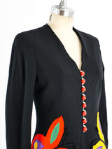 Moschino Butterfly Applique Jacket Jacket arcadeshops.com