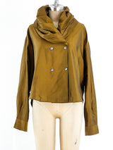 Romeo Gigli Avant Garde Double Breasted Shirt Top arcadeshops.com