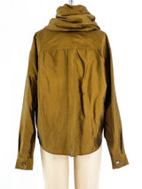 Romeo Gigli Avant Garde Double Breasted Shirt Top arcadeshops.com