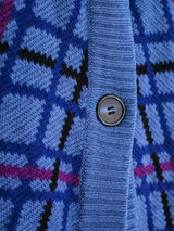 Yves Saint Laurent Check Knit Hooded Jacket Jacket arcadeshops.com