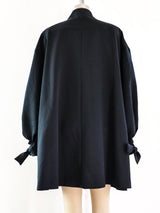 Victor Costa Satin Opera Coat Jacket arcadeshops.com