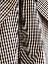 Issey Miyake Gingham Drawstring Windcoat Jacket arcadeshops.com