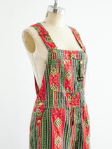 Big Smith Bandana Printed Overalls Suit arcadeshops.com