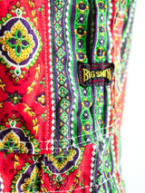 Big Smith Bandana Printed Overalls Suit arcadeshops.com