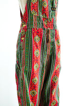 Big Smith Bandana Printed Overalls Suit arcadeshops.com