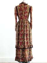 Gina Fratini Paisley Ruffled Dress Dress arcadeshops.com