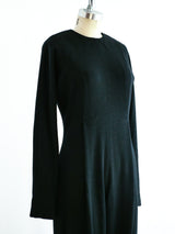 Geoffrey Beene Wool Jersey Jumpsuit Suit arcadeshops.com