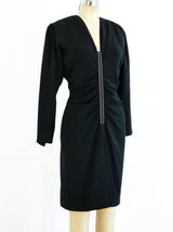 Yves Saint Laurent Rhinestone Trim Mini Dress Dress arcadeshops.com
