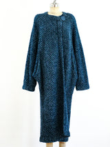 Missoni Blue Lurex Maxi Cardigan Jacket arcadeshops.com