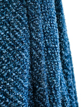 Missoni Blue Lurex Maxi Cardigan Jacket arcadeshops.com