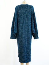 Missoni Blue Lurex Maxi Cardigan Jacket arcadeshops.com