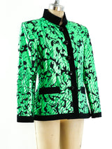 Yves Saint Laurent Chinese Collection Quilted Jacket Jacket arcadeshops.com