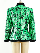 Yves Saint Laurent Chinese Collection Quilted Jacket Jacket arcadeshops.com