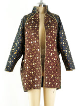 Geoffrey Beene Quilted Paillette Jacket Jacket arcadeshops.com