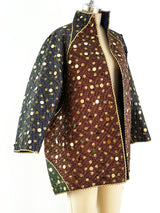 Geoffrey Beene Quilted Paillette Jacket Jacket arcadeshops.com