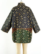 Geoffrey Beene Quilted Paillette Jacket Jacket arcadeshops.com