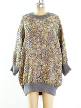 Dolce and Gabbana Textured Sweater Dress Dress arcadeshops.com