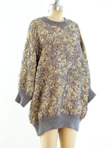Dolce and Gabbana Textured Sweater Dress Dress arcadeshops.com