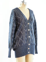 Charles Jourdan Metallic Cardigan Jacket arcadeshops.com