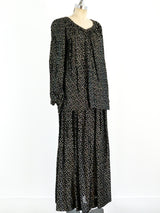 Black and Gold Peasant Ensemble Suit arcadeshops.com
