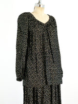 Black and Gold Peasant Ensemble Suit arcadeshops.com