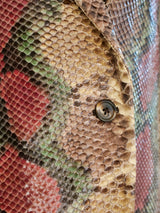 Bill Blass Colored Python Blazer Jacket arcadeshops.com