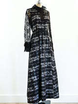 Geoffrey Beene Lace Overlay Maxi Dress Dress arcadeshops.com