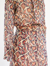 Geoffrey Beene Floral Skirt Ensemble Suit arcadeshops.com