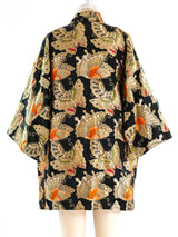 Metallic Butterfly Brocade Kimono Jacket Jacket arcadeshops.com