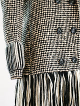 Fendi Yarn Fringed Tweed Jacket Jacket arcadeshops.com