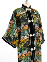 Multicolor Pagoda Brocade Jacket Jacket arcadeshops.com