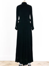 Calvin Klein Silk Velvet Maxi Dress Dress arcadeshops.com