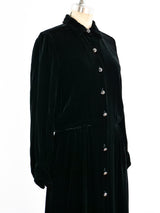 Calvin Klein Silk Velvet Maxi Dress Dress arcadeshops.com