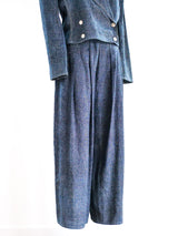 Sonia Rykiel Chambray Pant Suit Suit arcadeshops.com